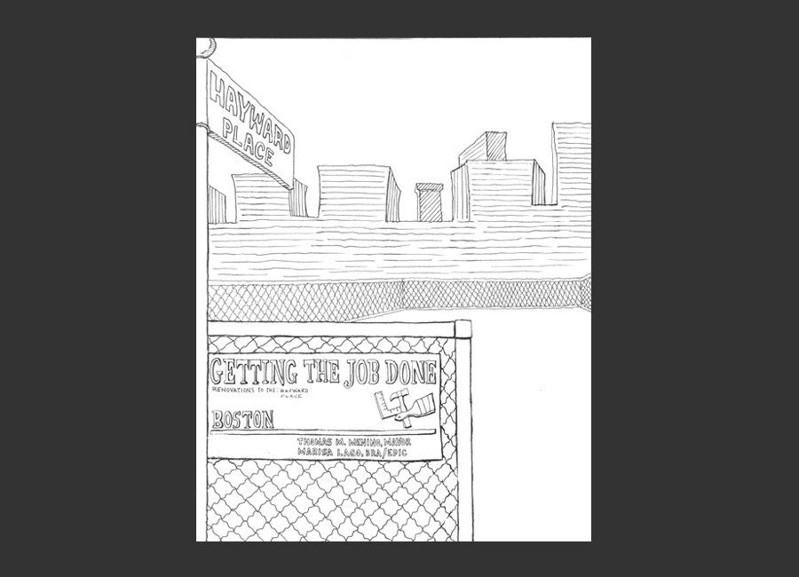 Illustration for the Boston informer